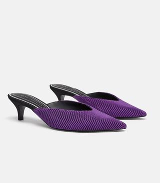 Zara + Fabric Mules