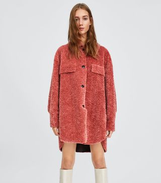 Zara + Fleece Overshirt