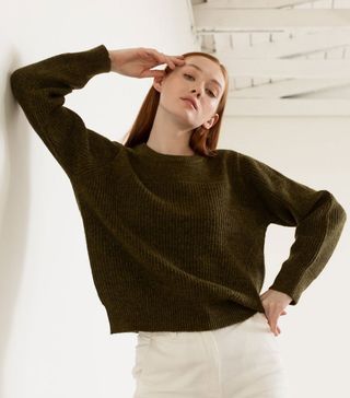 Modern Citizen + Ryan Crew Neck Boyfriend Sweater