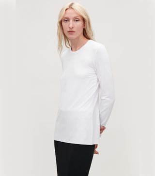 COS + Long-Sleeved Jersey Top