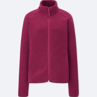 Uniqlo + Fleece Long Sleeve Full-Zip Jacket