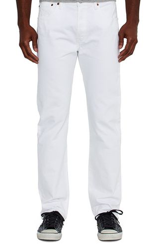 Levi's + Men's 501 Original Fit Jeans in White