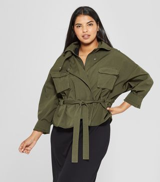Who What Wear + Deconstructed Army Jacket