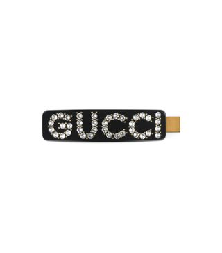 Gucci + Crystal Gucci Single Hair Clip