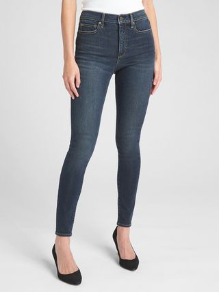 Gap + Soft Wear Super High Rise True Skinny Jeans