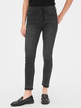 Gap + High Rise True Skinny Ankle Jeans with Secret Smoothing Pockets