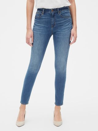 Gap + High Rise True Skinny Jeans with Secret Smoothing Pockets