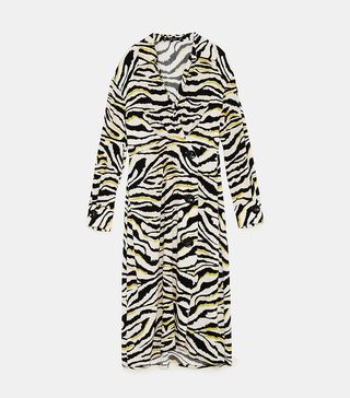 Zara + Zebra Printed Dress