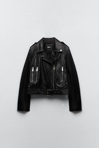 Zara + Leather Jacket