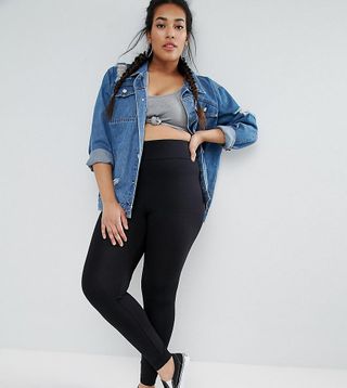 ASOS Curve + Leggings With Deep Waistband