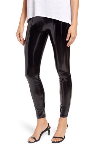 Spanx® + Faux Patent Leather Leggings