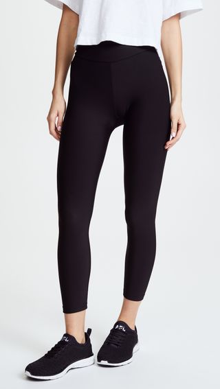 Plush + Fleece Lined Cropped Athletic Leggings