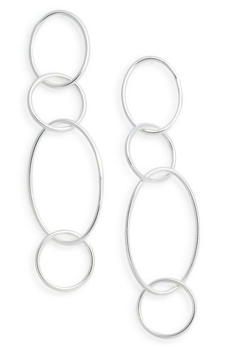 Argento Vivo + Drop Link Earrings