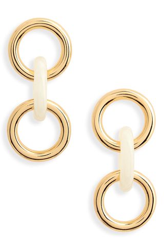 Lizzie Fortunato + Triplet Link Drop Earrings