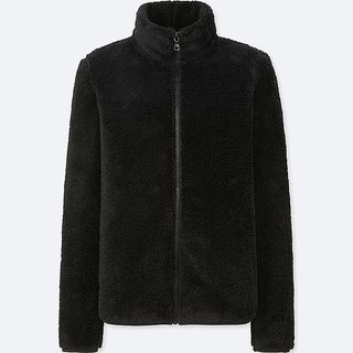Uniqlo + Women Fluffy Yarn Fleece Full-Zip Jacket