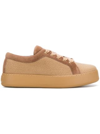 Max Mara + Waterproof Lace-Up Trainers