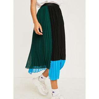 Gestuz + Plissa Colourblock Skirt