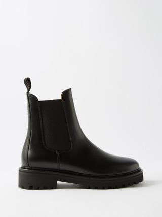 Isabel Marant + Castay Leather Chelsea Boots