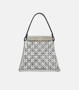 Zara + Box Bag With Sparkly Details