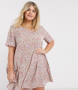 Ax Paris + Swing Dress in Ditsy Floral
