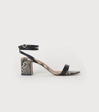 H&M + Snakeskin Sandals