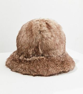 Urban Outfitters + Faux Fur Bucket Hat