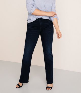 Violeta by Mango + Straight-Fit Theresa jeans