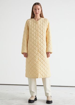 & Other Stories + Quilted Banana Sleeve Coat