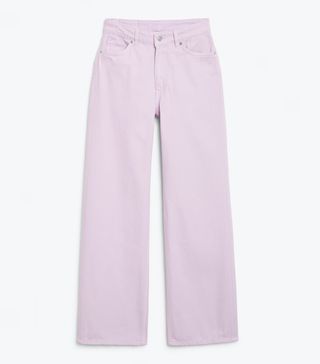 Monki + Yoko Purple Jeans