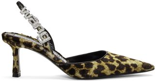 Alexander Wang + Yellow Leopard Grace Heels