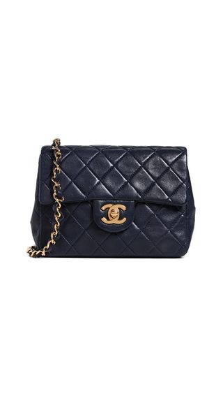 Vintage Chanel + Mini Flap Bag