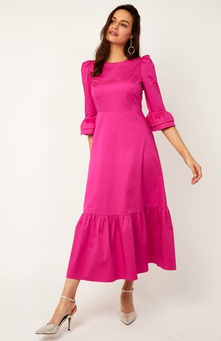 Aspiga + Victoria Cotton Poplin Dress | Pink