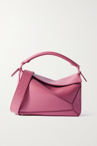 Loewe + Puzzle Small Leather Shoulder Bag