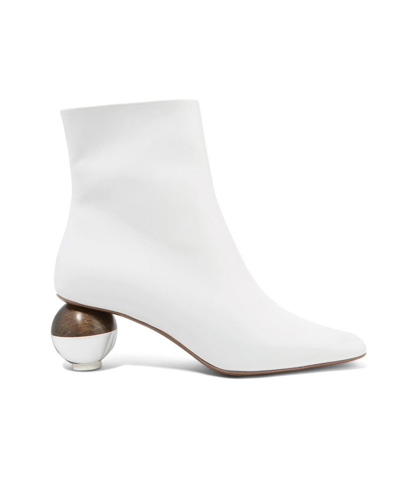 Neous + Encyclia Leather Ankle Boots