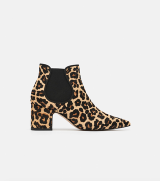 Zara + Leopard Boots