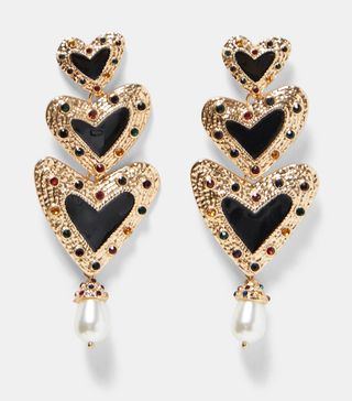 Zara + Heart Earrings