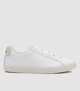 Veja + Esplar Leather Sneaker in Extra White