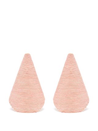 Rebecca de Ravenel + Aida Triangle Cord Earrings