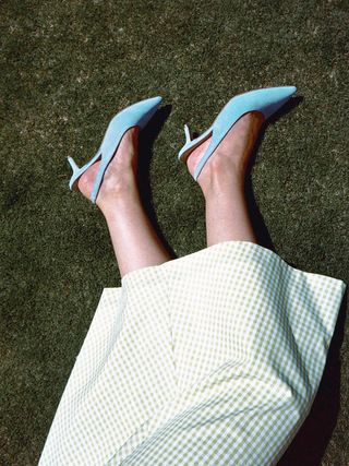 Marais + Bessette Pumps in Sky