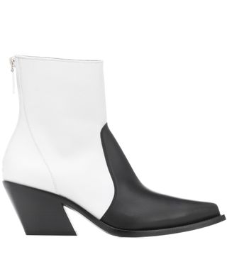 Givenchy + Leather Cowboy Boots