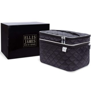 Ellis James Designs + Large Travel Makeup Organizer Bag