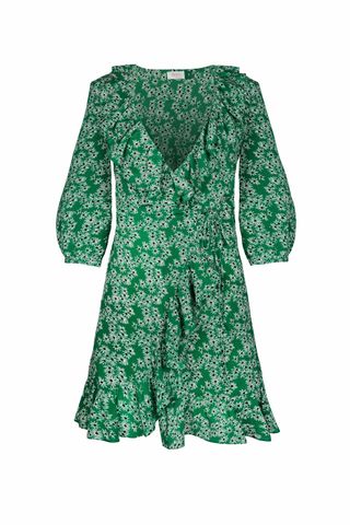 Rixo London + Abigal Mini Wrap Dress