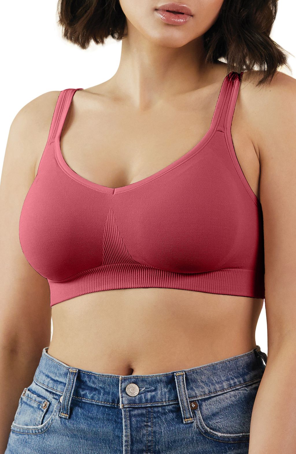 These Are The Best Wireless Bras For Women With Big Busts Who What Wear 7531