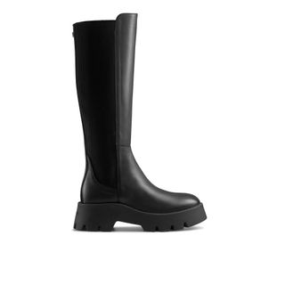 Russell & Bromley + Edgy High Clean Lug Back Stretch Boot