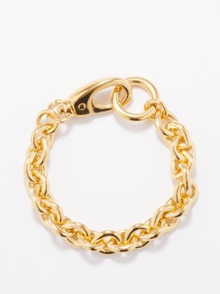 Laura Lombardi + Cable 14kt Gold-Plated Chain Bracelet
