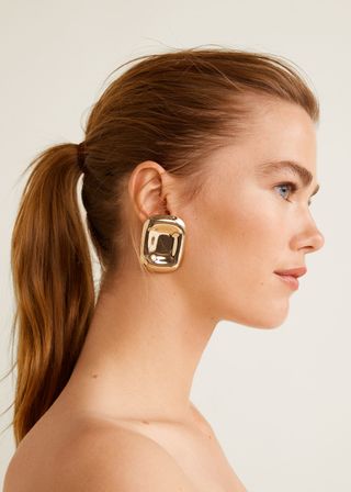 Mango + Metal Earrings