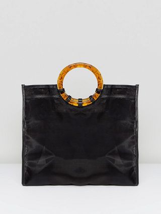 ASOS Design + Organza Shopper Bag