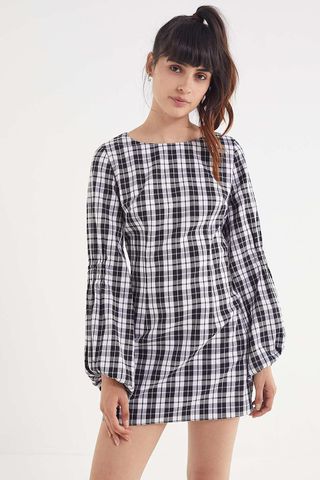 Finders Keepers the Label + Downtown Plaid Mini Dress