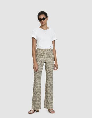 Stelen + Signe Plaid Flare Pant