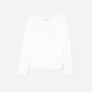 Everlane + Linen Relaxed Long-Sleeve T-Shirt